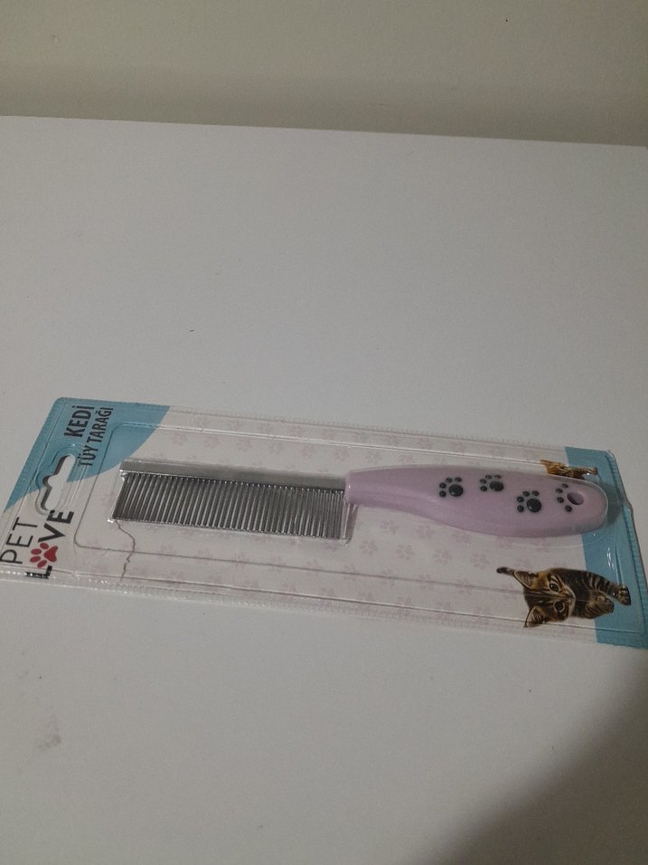 Pembe Kedi Tüy Tarağı - Görsel 4