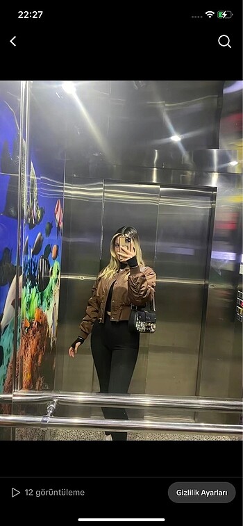 Bershka bomber ceket