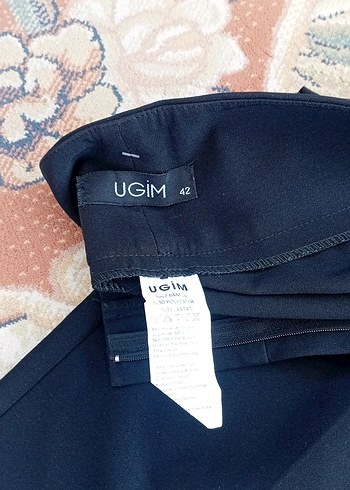 Kadın Siyah Pileli  İspanyolKumaş Pantolon - Görsel 3