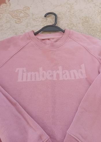 Pembe Timberland Kadın Sweatshirt - Görsel 2