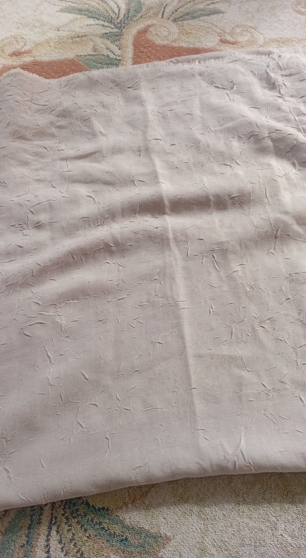 Bej Keten Kadın Şal - Görsel 2