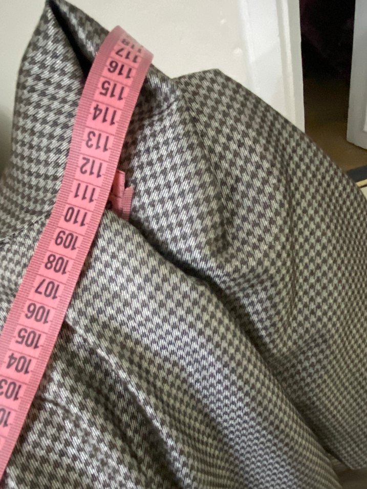 Gri Uzun Kadın Ofis Kabanı - Görsel 3