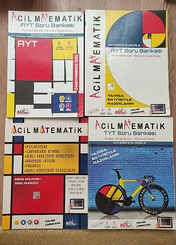 YKS TYT AYT KİTAPLAR DENEMELER SORU BANKALARI
