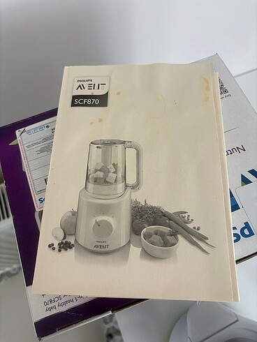 Philips Avent 2 in 1 mixer&buharlı pişirici - Görsel 3