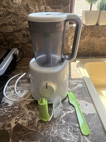 Philips Avent 2 in 1 mixer&buharlı pişirici - Görsel 9