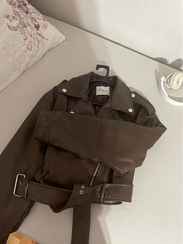 Diğer Oversize deri ceket