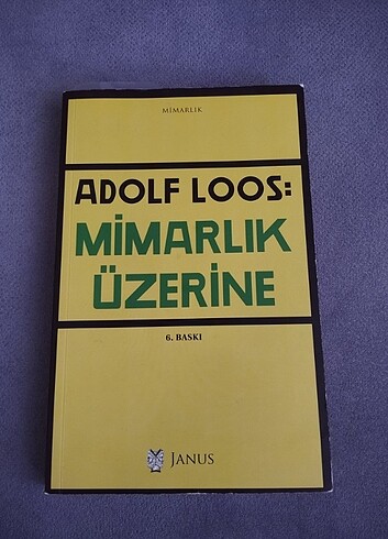 Mimarlık Üzerine - Adolf Loos