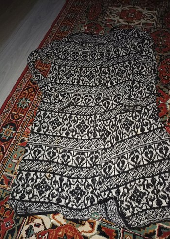 Uzun Örgü Kadın Hırka - Görsel 4