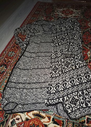 Uzun Örgü Kadın Hırka - Görsel 5