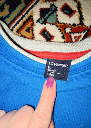 Renkli Baskılı Erkek Çocuk Sweatshirt - Görsel 3