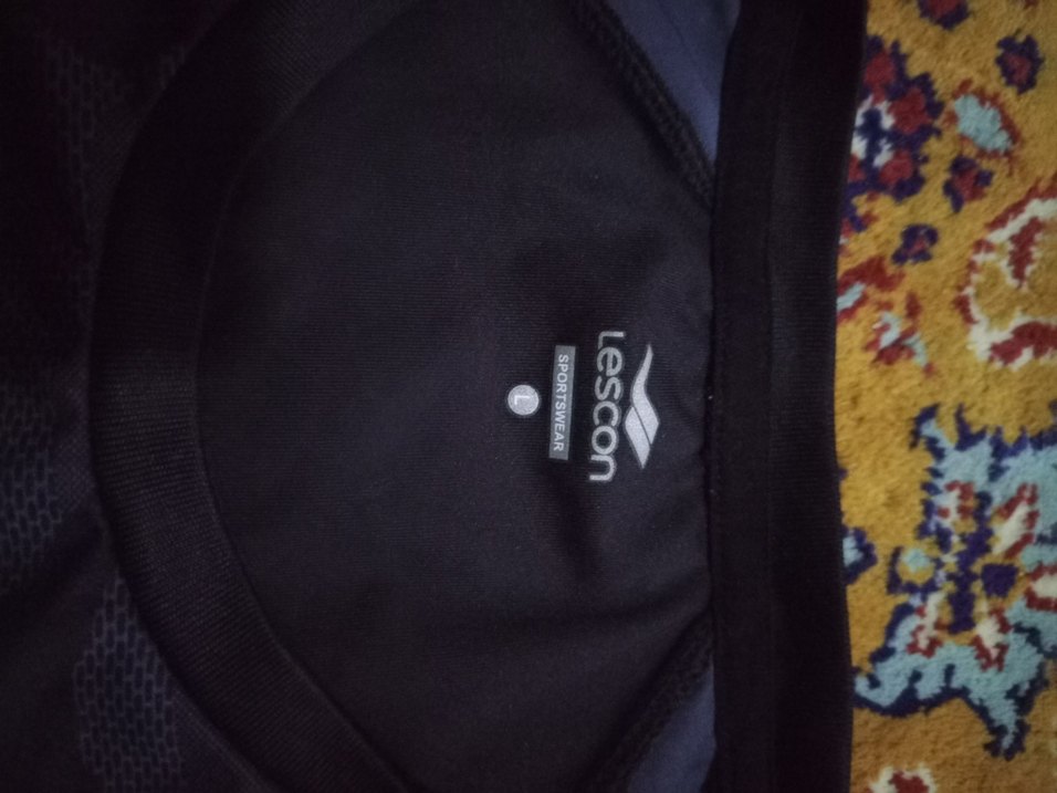 Erkek Siyah Kamuflaj Desenli Tişört - Görsel 3