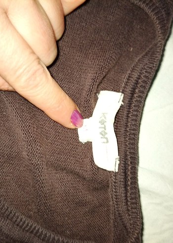 erkek Kahverengi Kazak - Görsel 3