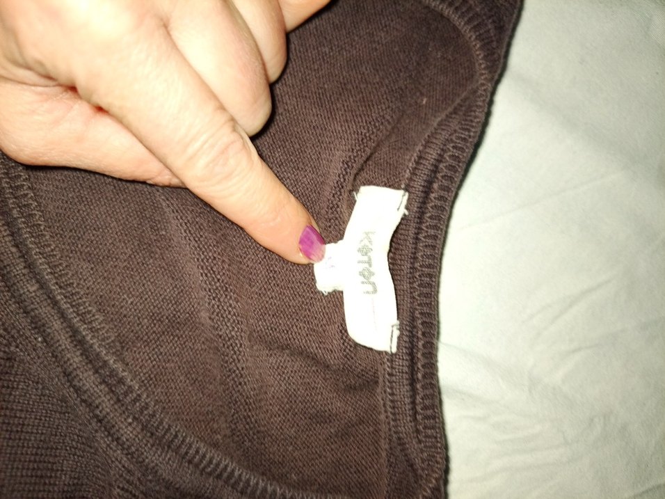 erkek Kahverengi Kazak - Görsel 3