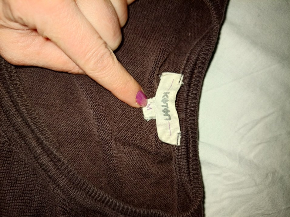 erkek Kahverengi Kazak - Görsel 2