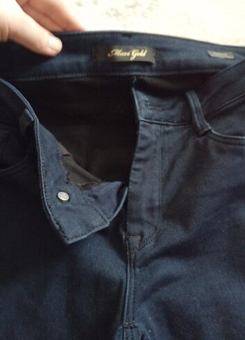 38 Beden Mavi jeans likralı lacivert jeans