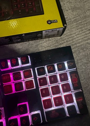 Corsair K60 RGB Pro Çok Renkli Mekanik Klavye - Görsel 2