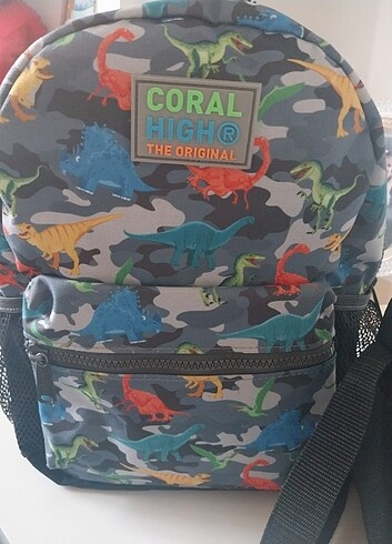 Coral anaokulu çanta beslenme takım 