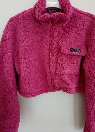 Bershka Kadın Peluş Kürk