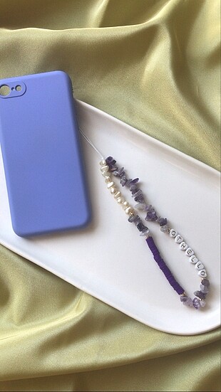 Ametist Telefon Charm