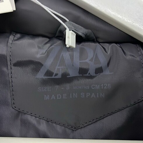 4 Yaş Beden ZARA GRİ ŞİŞME MONT