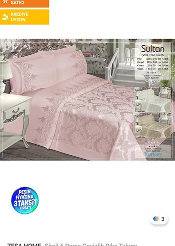 çeyizlik pike takımı - Görsel 7