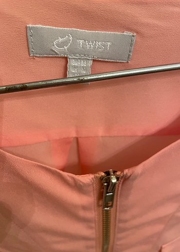 m Beden Twist Fermuarlı Gömlek