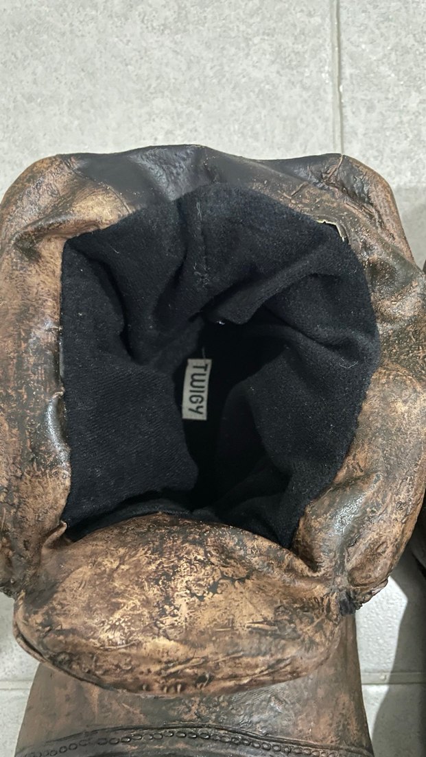 Erkek Dev Ayağı tasarımlı Panduf - Görsel 4