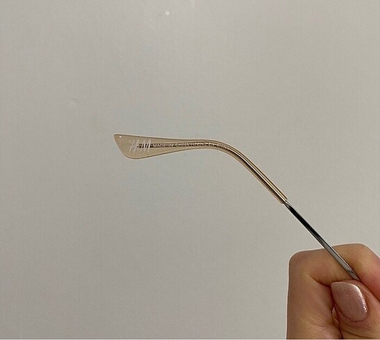 Beden camel Renk H&M Kalp taşlı gözlük