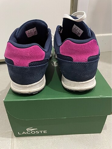 37 Beden lacivert Renk Orijinal Lacoste Sneaker