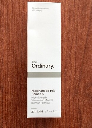 The Ordinary niacinamide 10%+zinc10ml