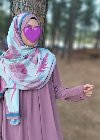 Bohem Mor Drape Desenli Kadın Şal