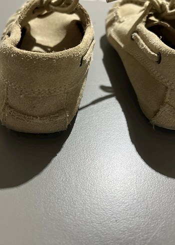 Bej Süet Erkek Çocuk Özel Gün Ayakkabısı - Görsel 3