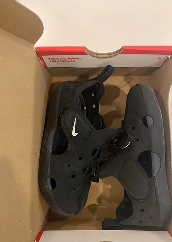 Nike Siyah Erkek Çocuk sandalet