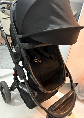 Siyah Bebek Arabası yedek sepeti ve tekerleri var çok konforlu - Görsel 10