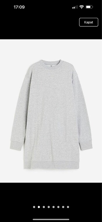 H&M H&M sweatshırt elbise