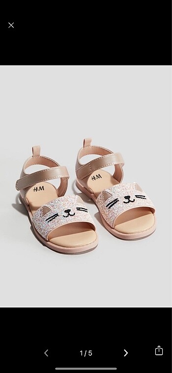 H&M kız çocuk sandalet