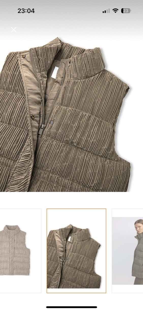 İpekyol Yeşil Kadın Pilili Yelek - Görsel 5