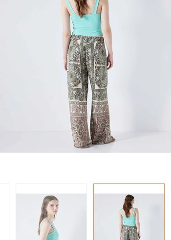 İpekyol Turkuaz V-Yaka Kolsuz Mini Büstiyer - Görsel 5