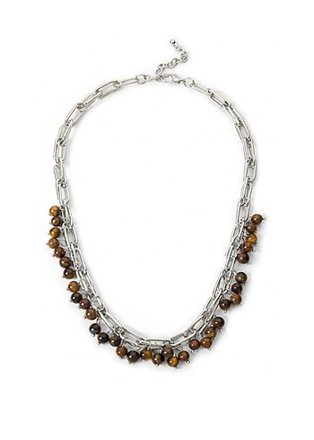 Twist Zincir Detaylı Kısa Kolye - Görsel 2