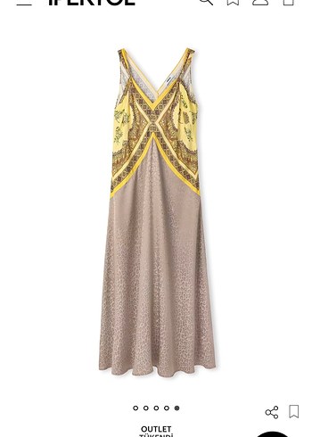 İpekyol Desen Mix Uzun Elbise - Görsel 5