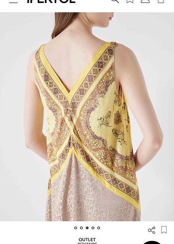 İpekyol Desen Mix Uzun Elbise - Görsel 3