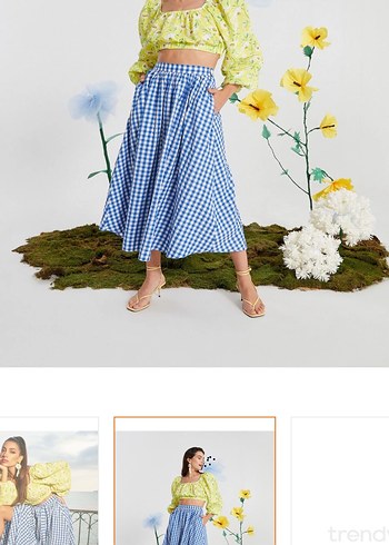 Koton Kloş Cepli Etek - Görsel 3