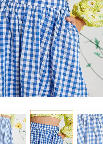 Koton Kloş Cepli Etek - Görsel 8