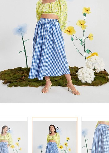 Koton Kloş Cepli Etek - Görsel 4