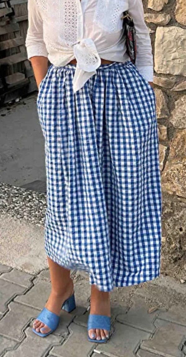 Koton Kloş Cepli Etek - Görsel 2