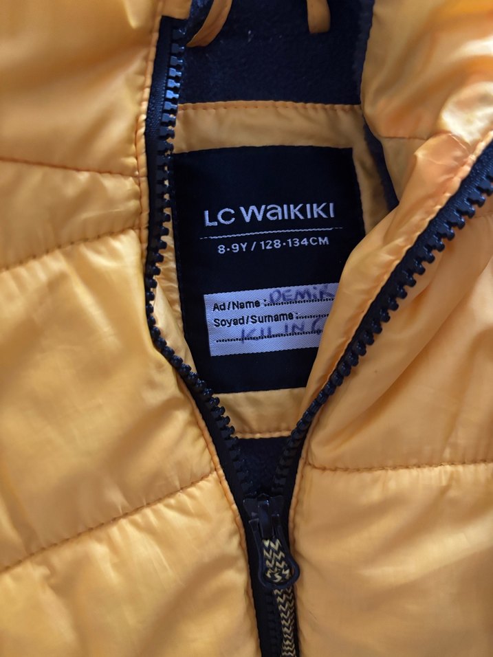 LCW Sarı Erkek Çocuk Şişme Mont - Görsel 3