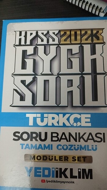 Kpss Yediiklim Türkçe soru Bankası 