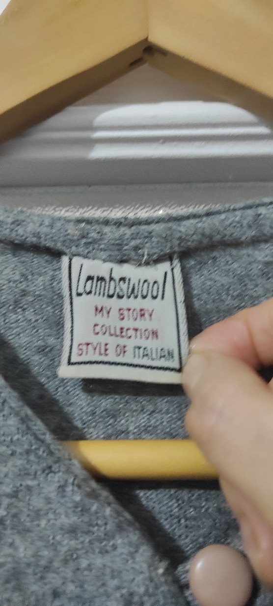 Gri Kadın Triko Uzun Etek ve Hırka Takımı - Görsel 2