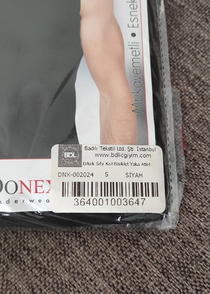 Donex erkek atlet  - Görsel 3