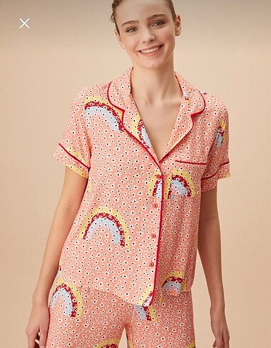 m Beden pembe Renk Suwen pijama takımı